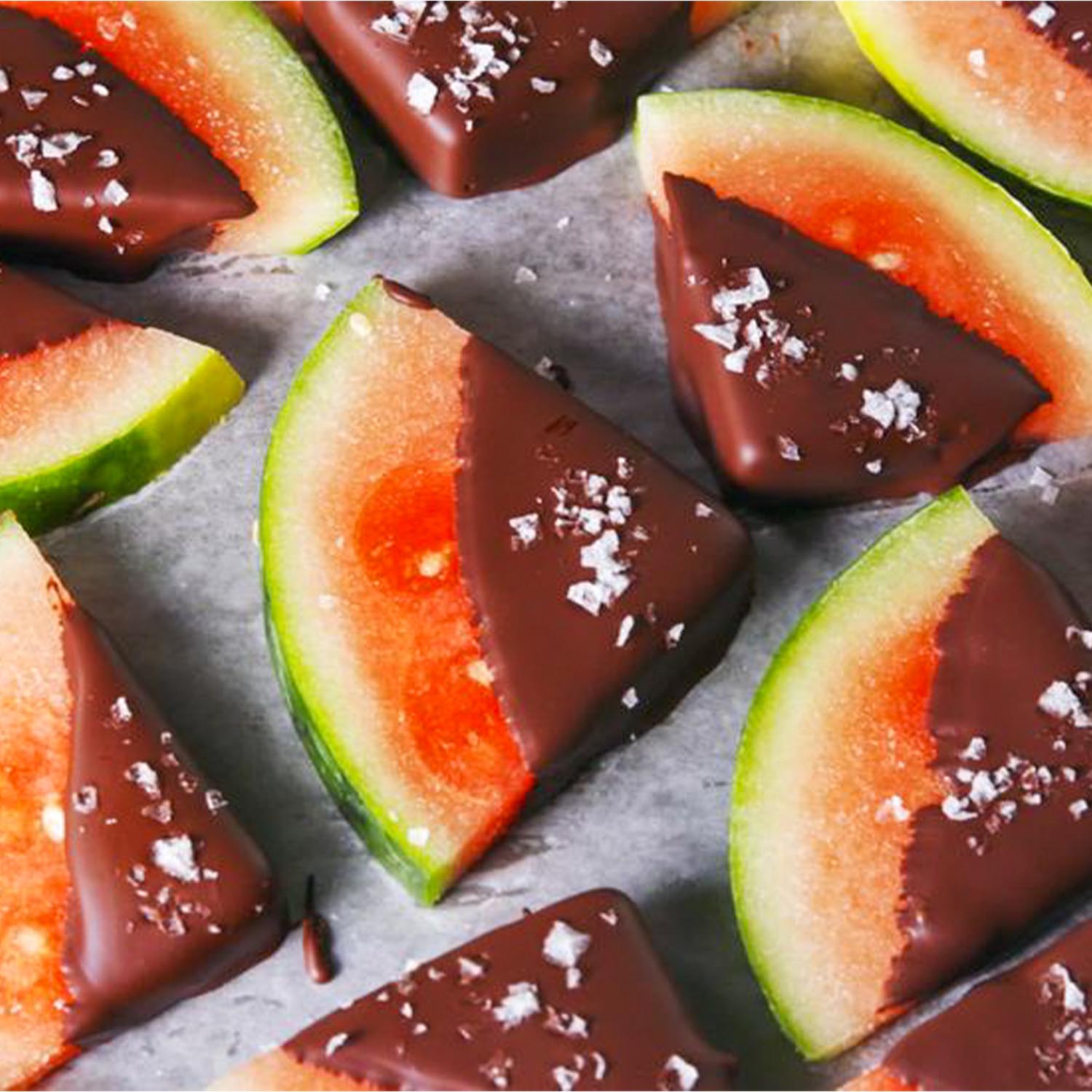 chocolate dipped watermellon